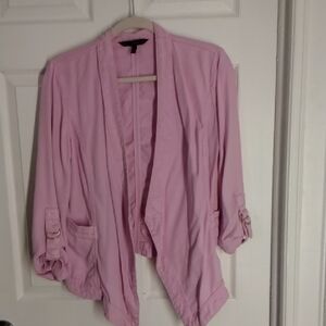 White House Black Market Soft Pink Blazer